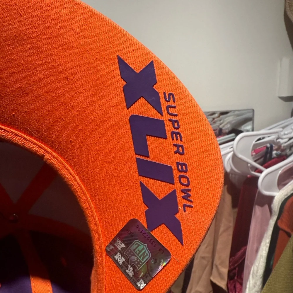 New Era Super Bowl XLIX Cap - Purple and White